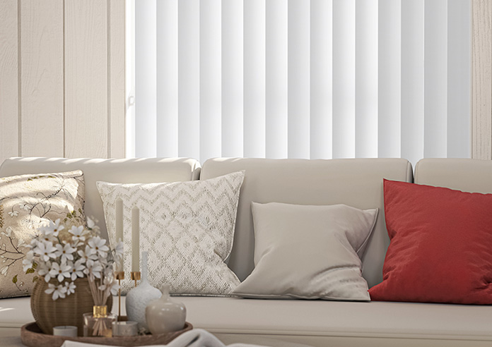 Solento (Blackout), Vogue White - Vertical Blind - Image 5